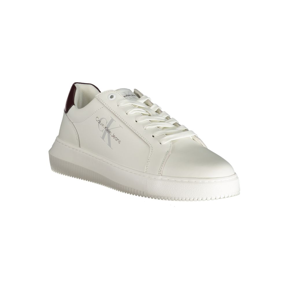 Baskets Calvin Klein en polyester blanc