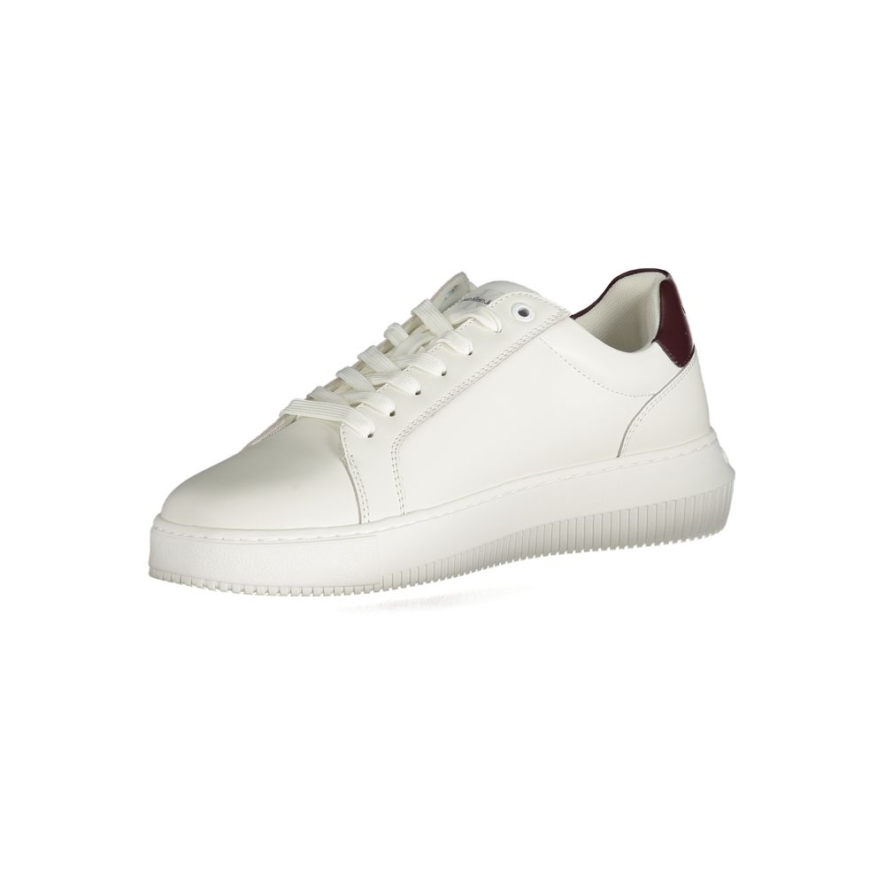 Baskets Calvin Klein en polyester blanc