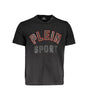 Plein Sport Black Cotton T-Shirt
