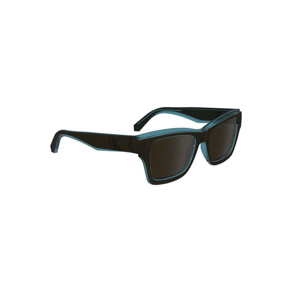 Lunettes de soleil Calvin Klein marron en tissu biosourcé