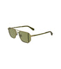 Lunettes de soleil Calvin Klein en métal doré pour homme