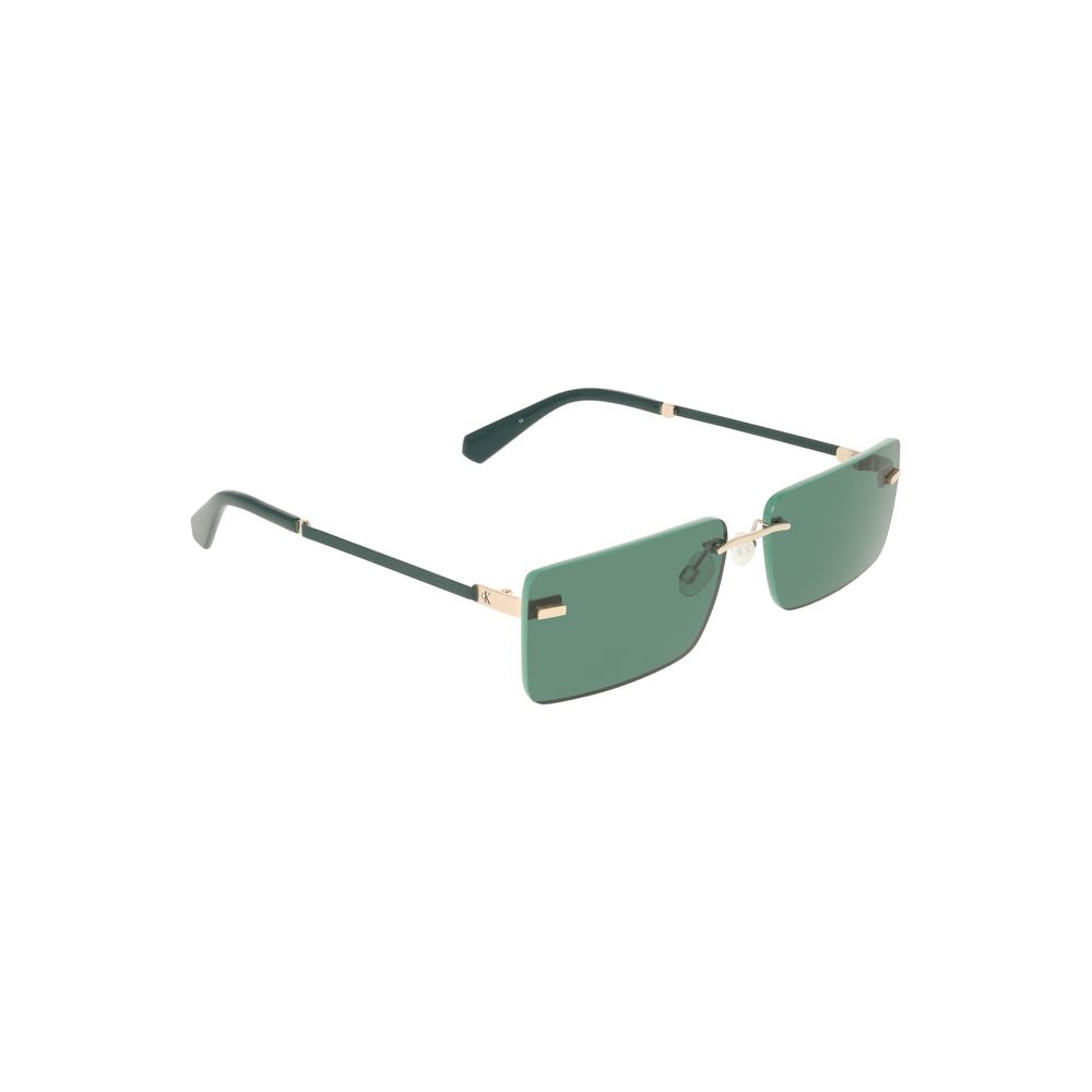 Calvin Klein Green Metal Women Sunglasses