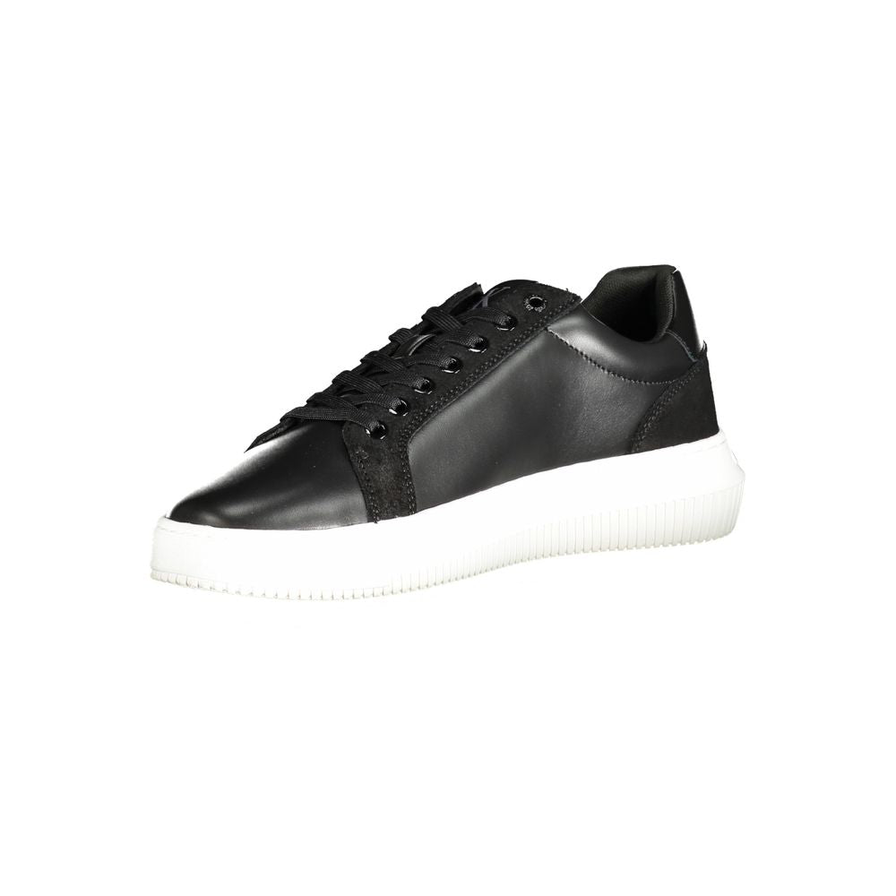Baskets Calvin Klein noires en polyester