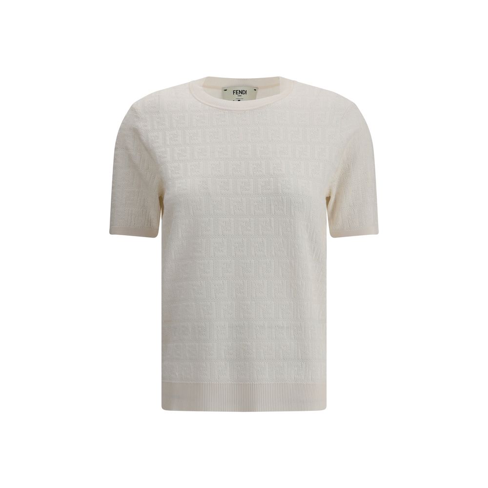 T-shirt en tricot Fendi