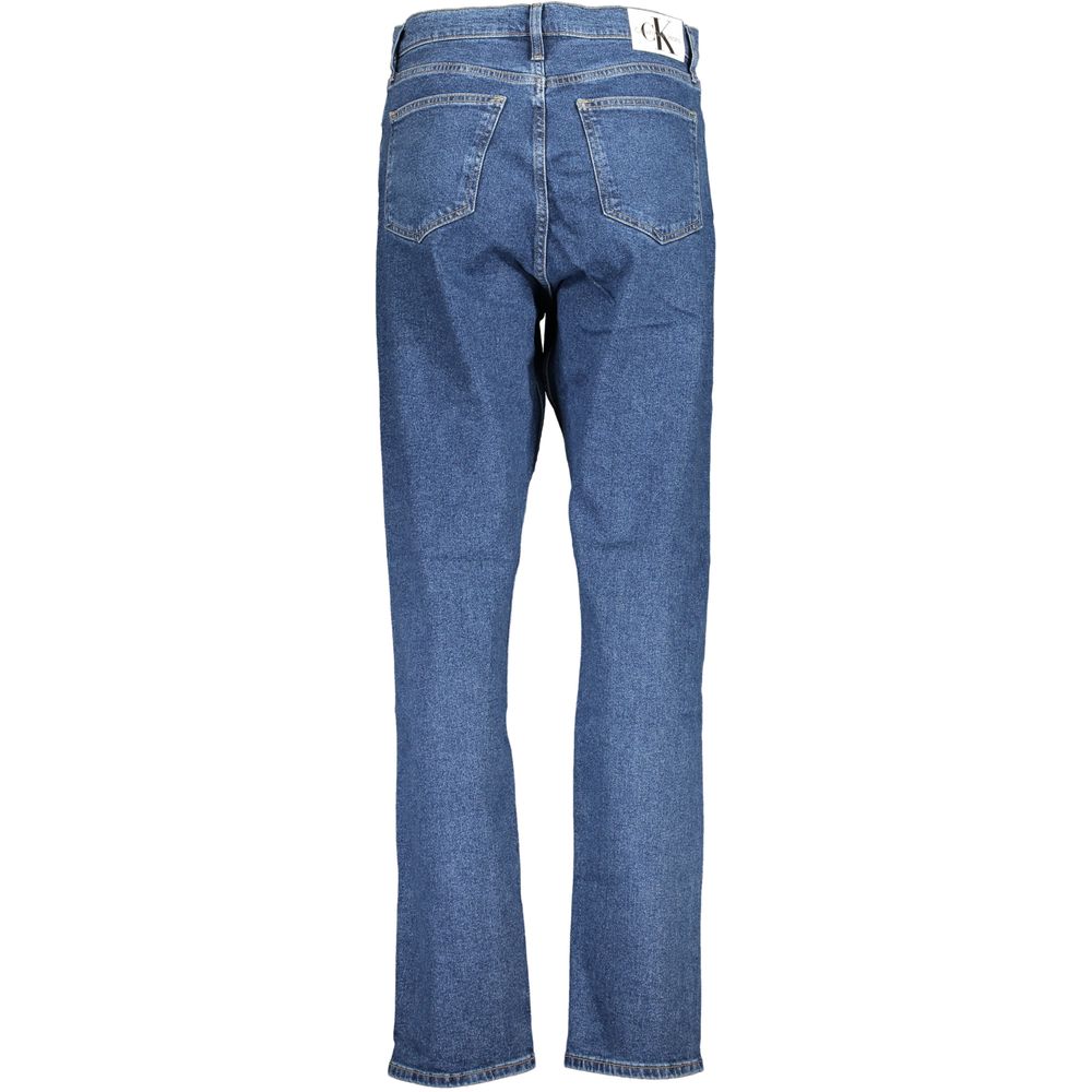 Jean et pantalon en coton bleu Calvin Klein