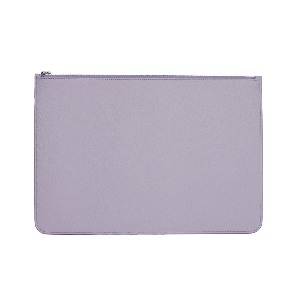 Pochette Maison Margiela en cuir de veau violet