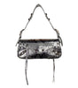 Balenciaga Gray Calfskin Handbag