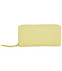 Portefeuille Maison Margiela en cuir de veau jaune