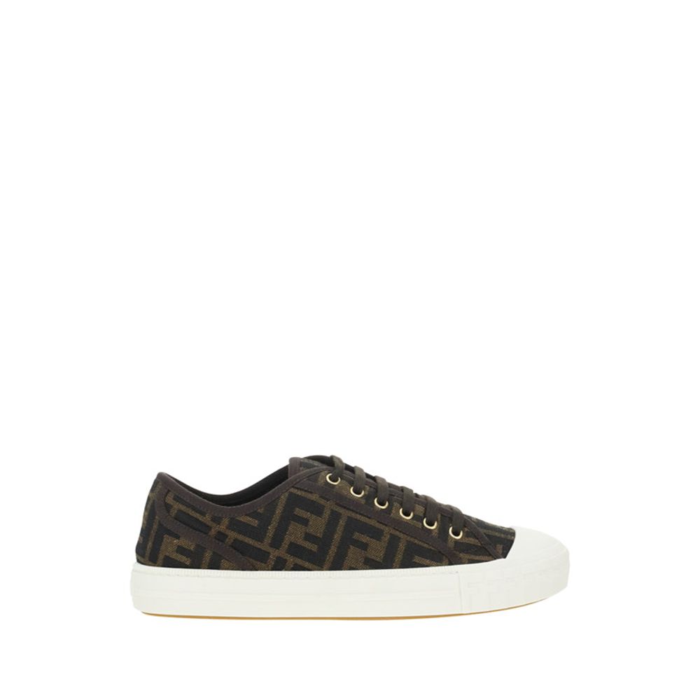 Baskets monochromes Fendi