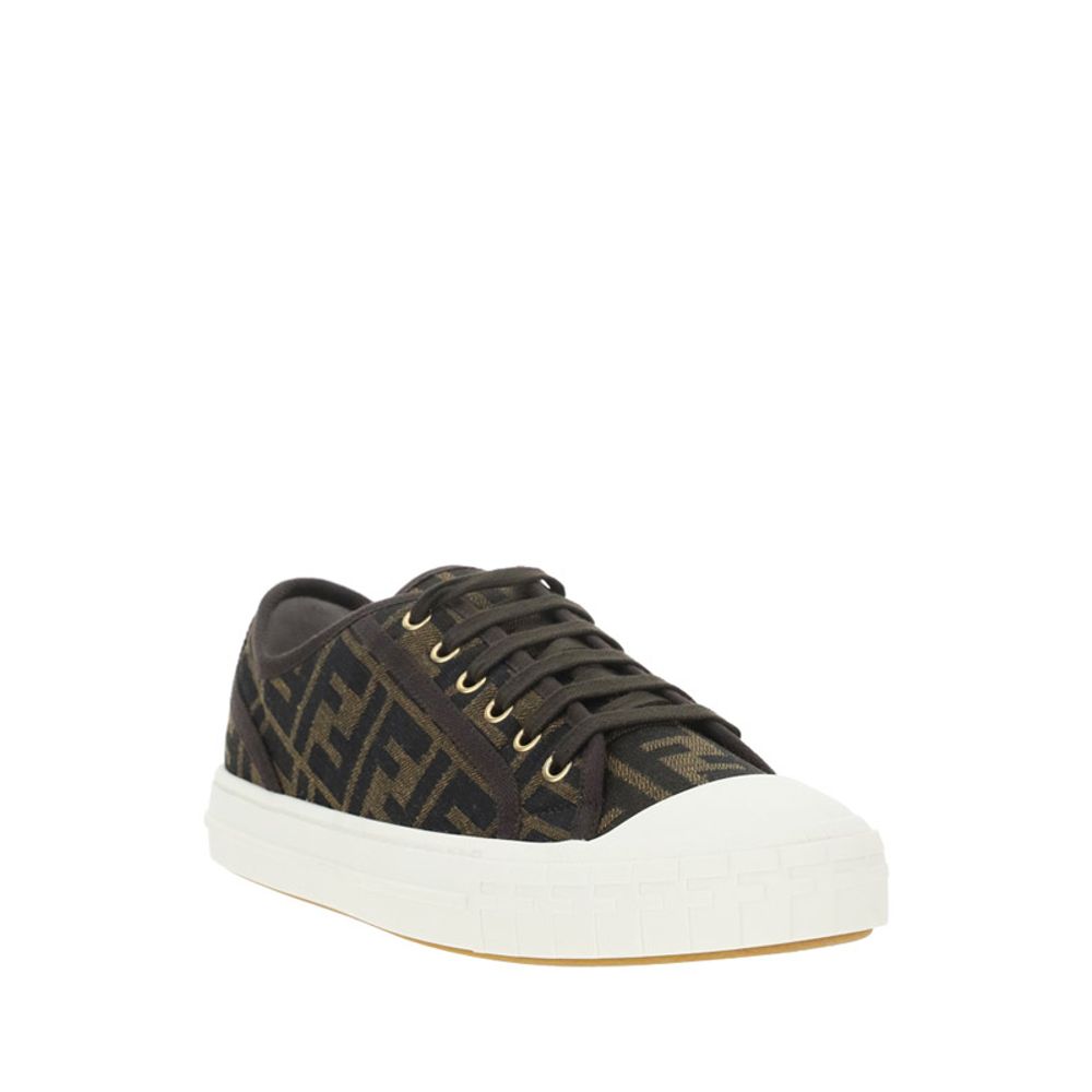 Baskets monochromes Fendi