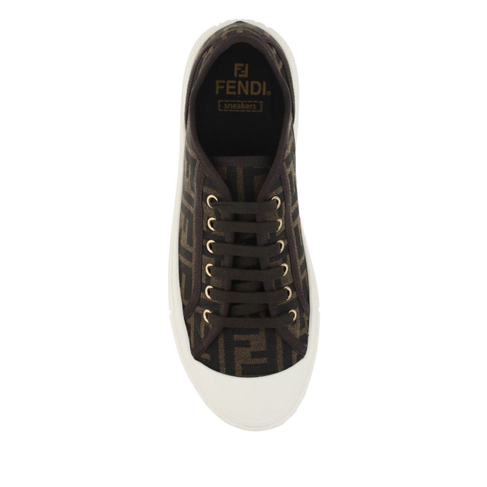 Baskets monochromes Fendi