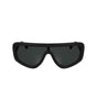 Lunettes de soleil Calvin Klein noires en tissu biosourcé