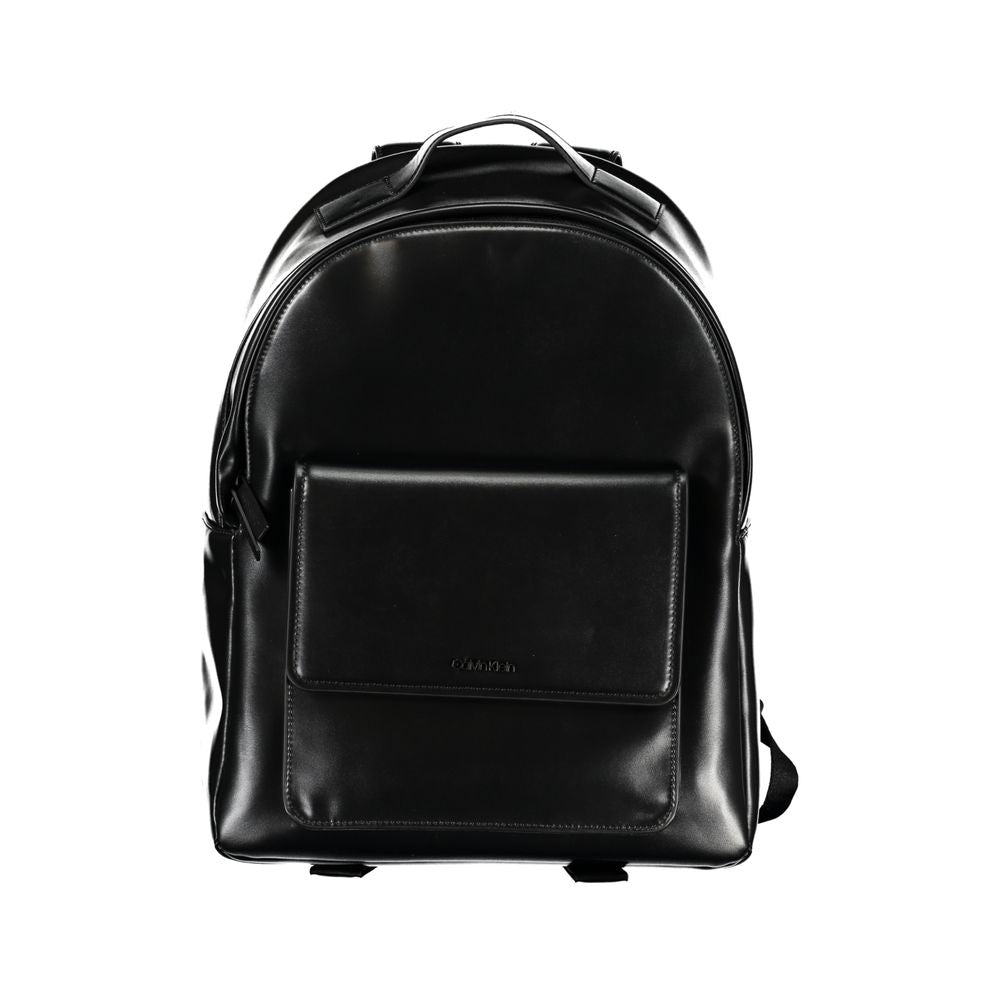 Sac à dos élégant noir urbain Calvin Klein avec compartiment pour ordinateur portable