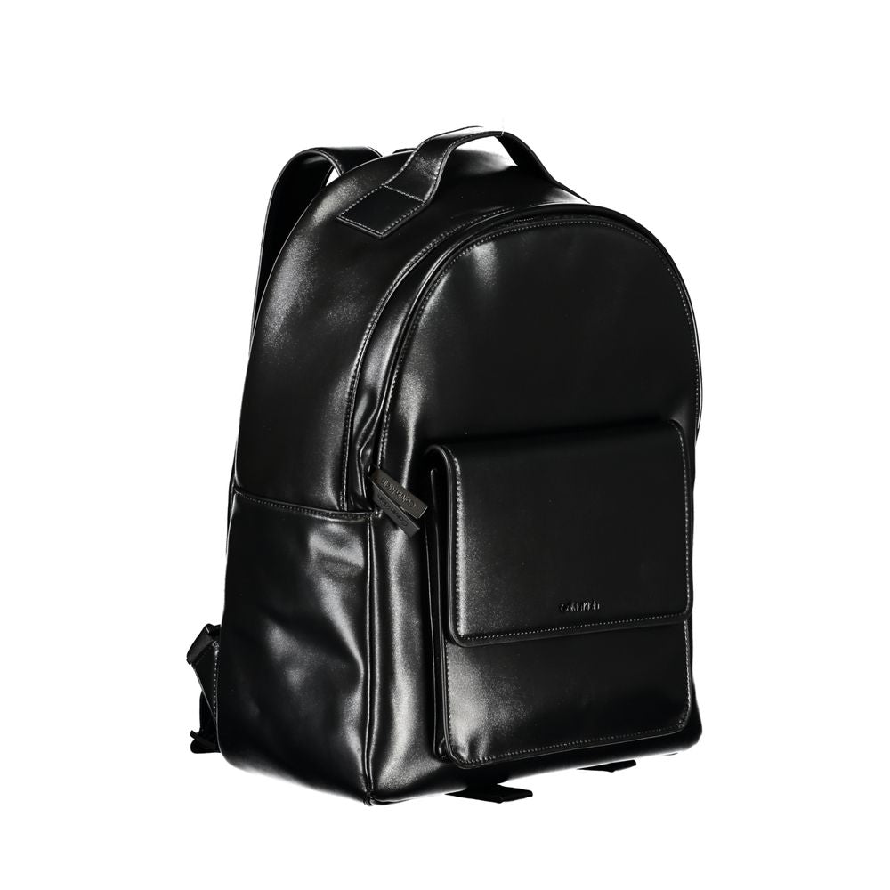 Sac à dos élégant noir urbain Calvin Klein avec compartiment pour ordinateur portable