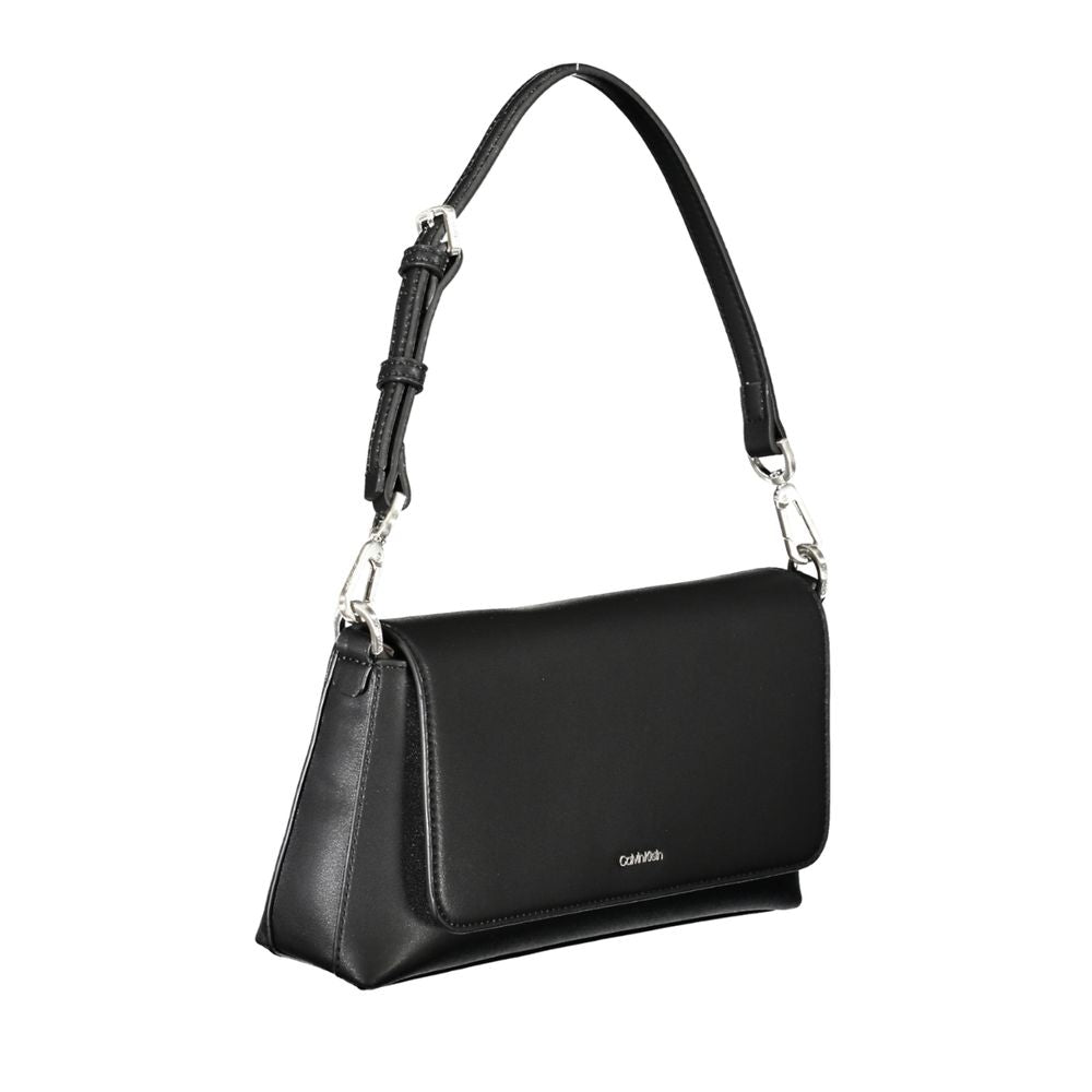 Sac à main en polyester noir Calvin Klein