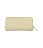 Calvin Klein Elegant Beige Zip Wallet with RFID Blocking