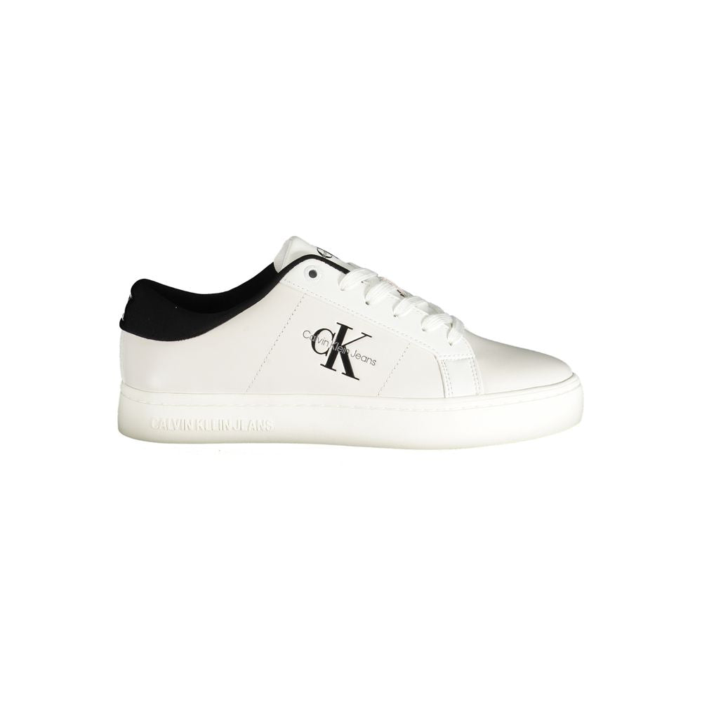 Baskets Calvin Klein en polyester blanc