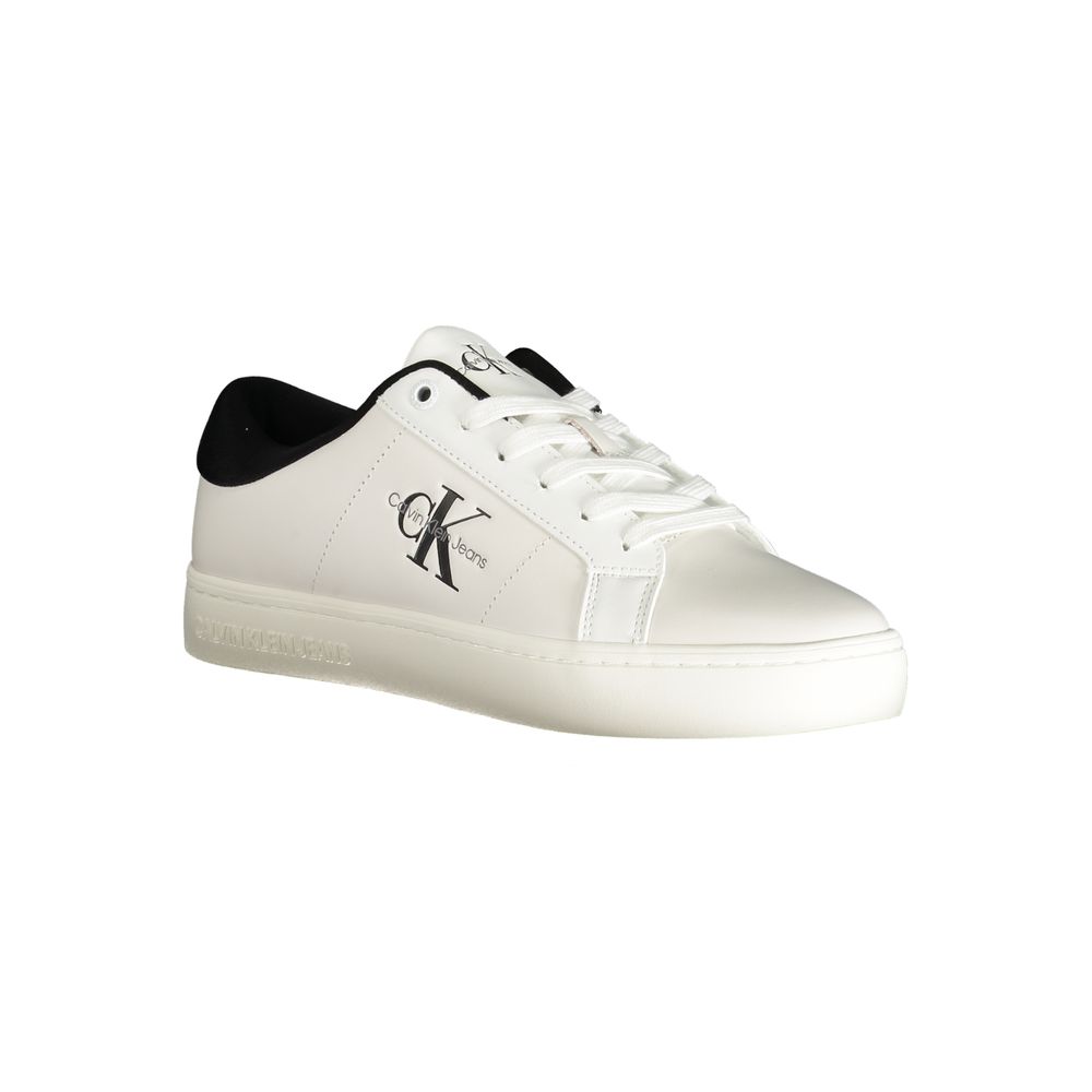 Baskets Calvin Klein en polyester blanc