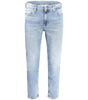 Calvin Klein Light Blue Cotton Men Jeans