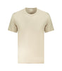 Calvin Klein Beige Cotton Men T-Shirt
