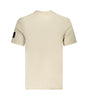 Calvin Klein Beige Cotton Men T-Shirt