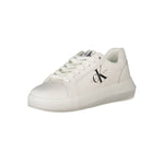 Baskets Calvin Klein blanches en polyester pour femme