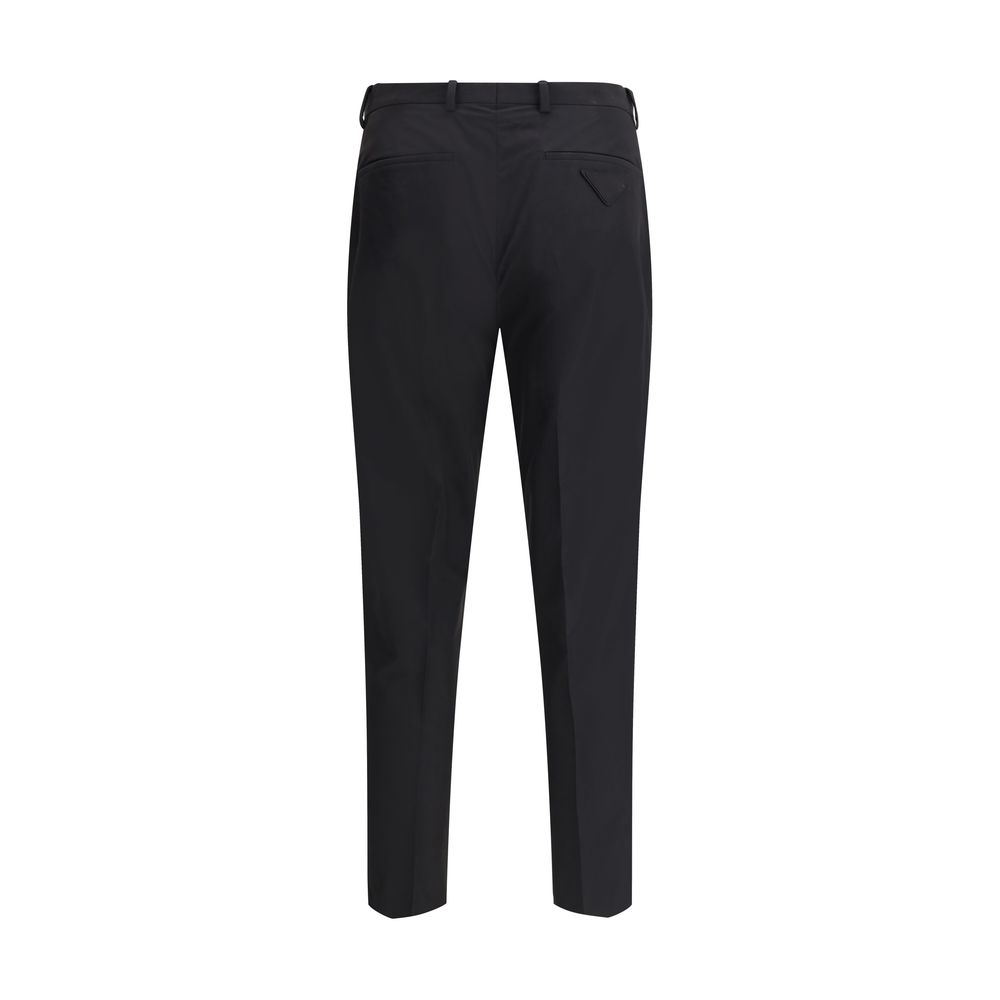 Pantalon en coton Prada