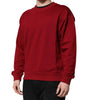 Dolce & Gabbana Red Embossed Logo Cotton Crew Neck Sweater