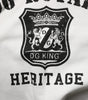 Dolce & Gabbana White Cotton DG ROYAL Print Hooded Sweater