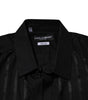 Dolce & Gabbana Black GOLD Long Sleeves Men Formal Dress Shirt