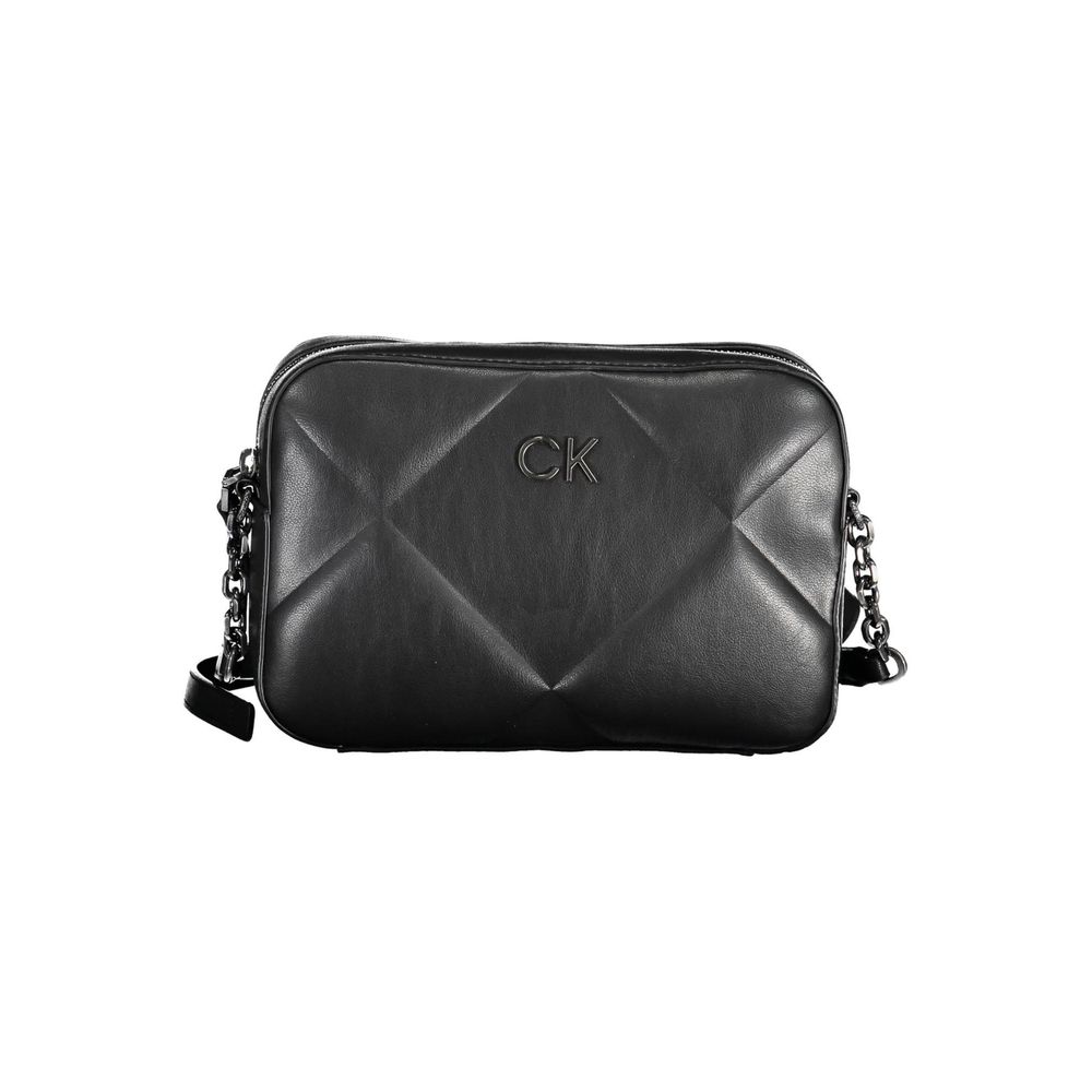 Sac à main en polyester noir Calvin Klein