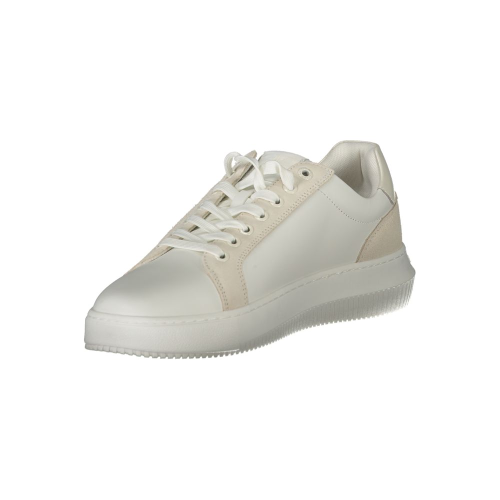 Baskets blanches en polyéthylène pour homme Calvin Klein
