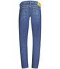 Calvin Klein Blue Cotton Men Jean