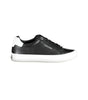 Calvin Klein Black Leather Women Sneaker