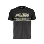 T-shirt Plein Sport en coton noir pour homme