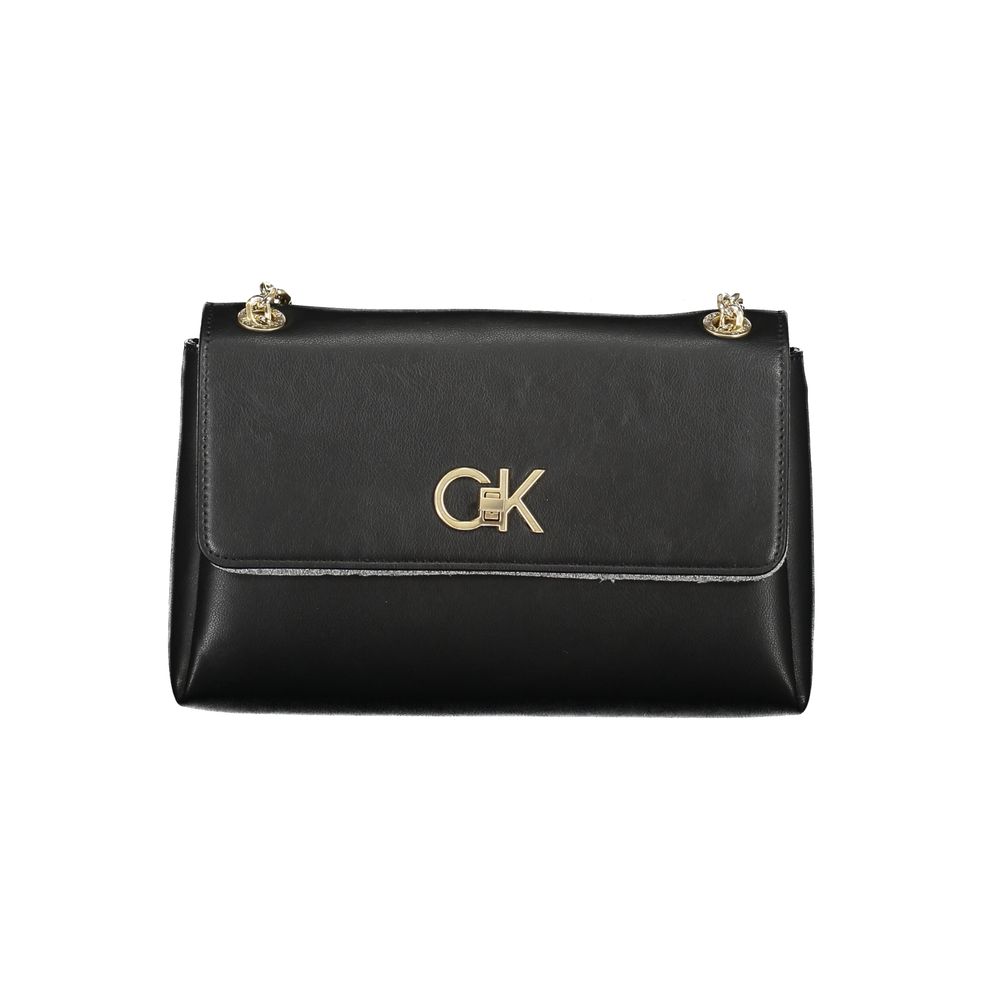 Sac à main en polyester noir Calvin Klein