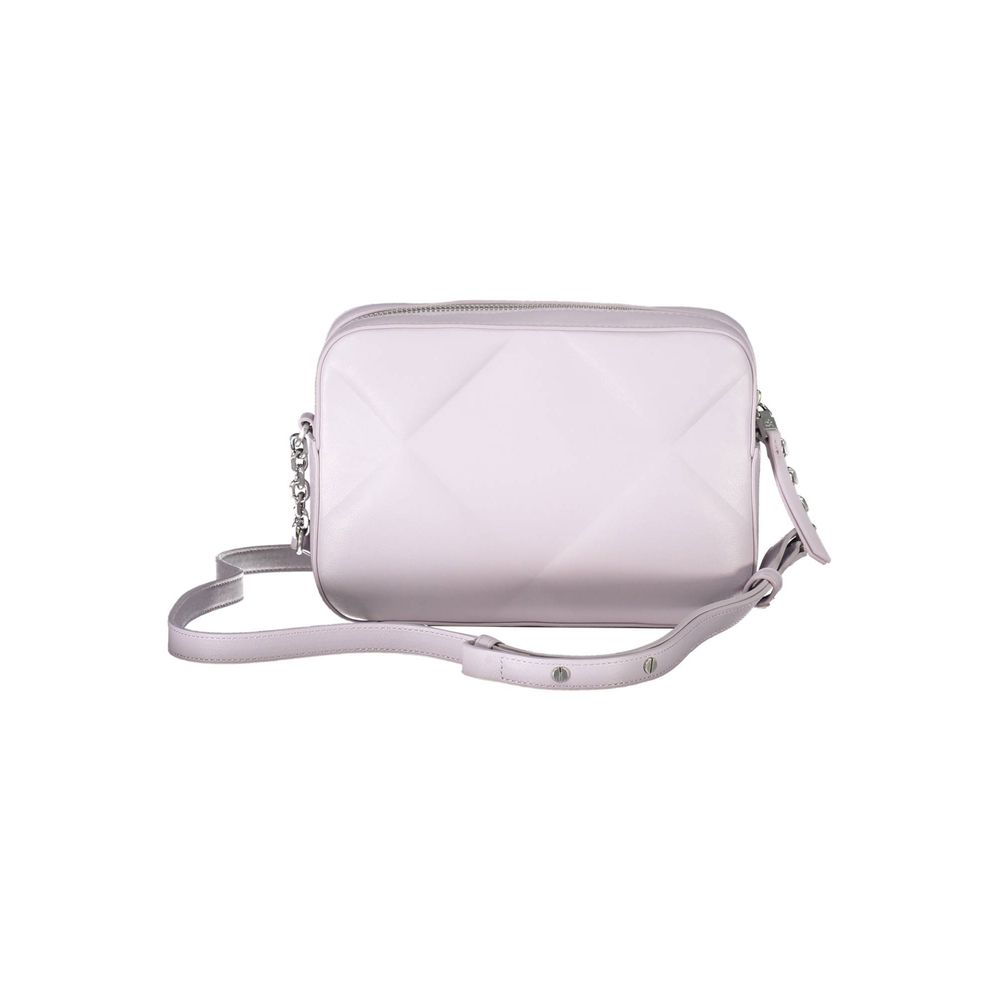 Sac à main en polyester violet Calvin Klein