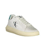 Calvin Klein Sleek White Sneakers with Eco-Conscious Design