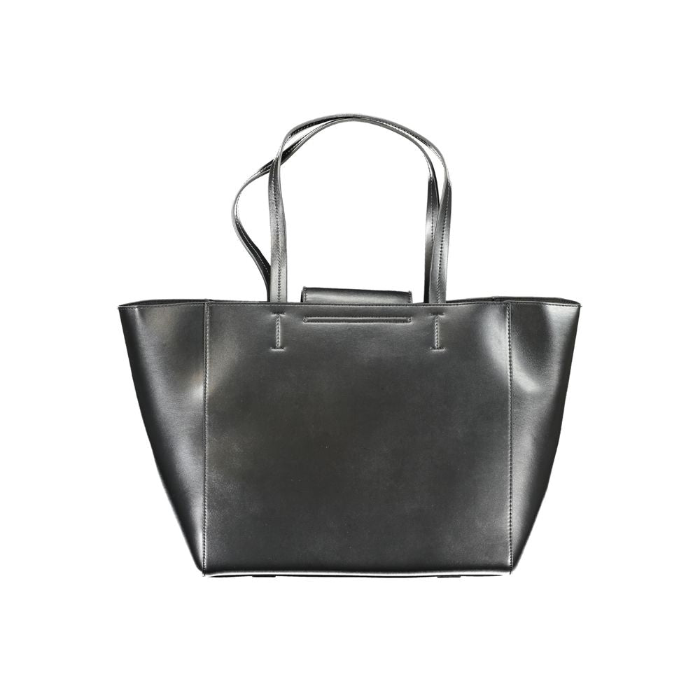 Sac à main en polyester noir Calvin Klein