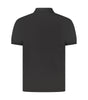 Calvin Klein Black Cotton Men Polo Shirt
