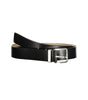 Calvin Klein Black Leather Mens Belt