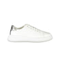 Calvin Klein Chic White Sneakers with Contrast Details