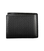 Calvin Klein Sleek Black Leather Bifold Wallet with RFID Block