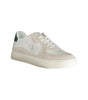 Baskets Calvin Klein en cuir blanc pour homme
