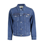 Veste en coton bleu Calvin Klein pour homme