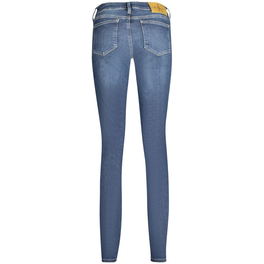 Jean et pantalon en coton bleu Calvin Klein