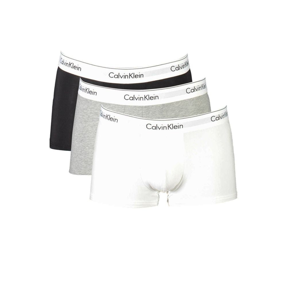 Boxer homme en coton marron Calvin Klein
