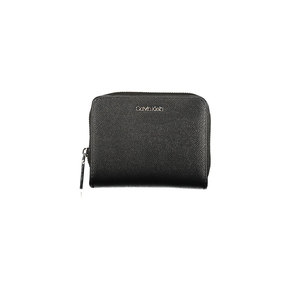 Portefeuille femme Calvin Klein en polyéthylène noir