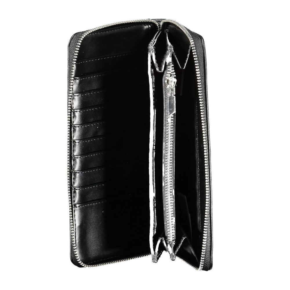 Portefeuille femme Calvin Klein en polyéthylène noir