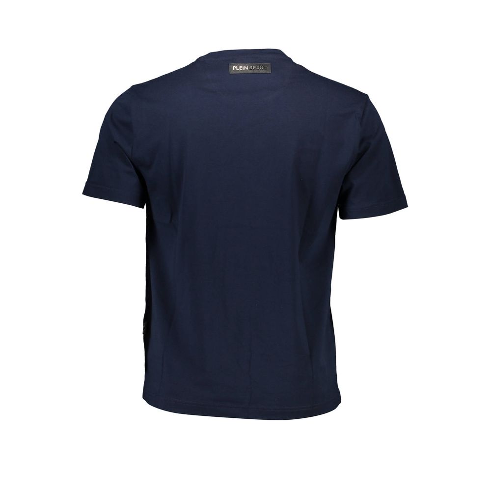 T-shirt Plein Sport en coton bleu pour homme